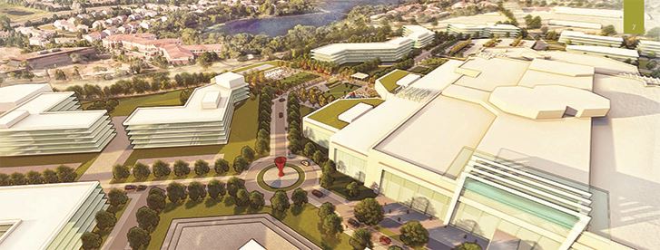 Rendering of Proposed Burnsville Center Village Redevelopment