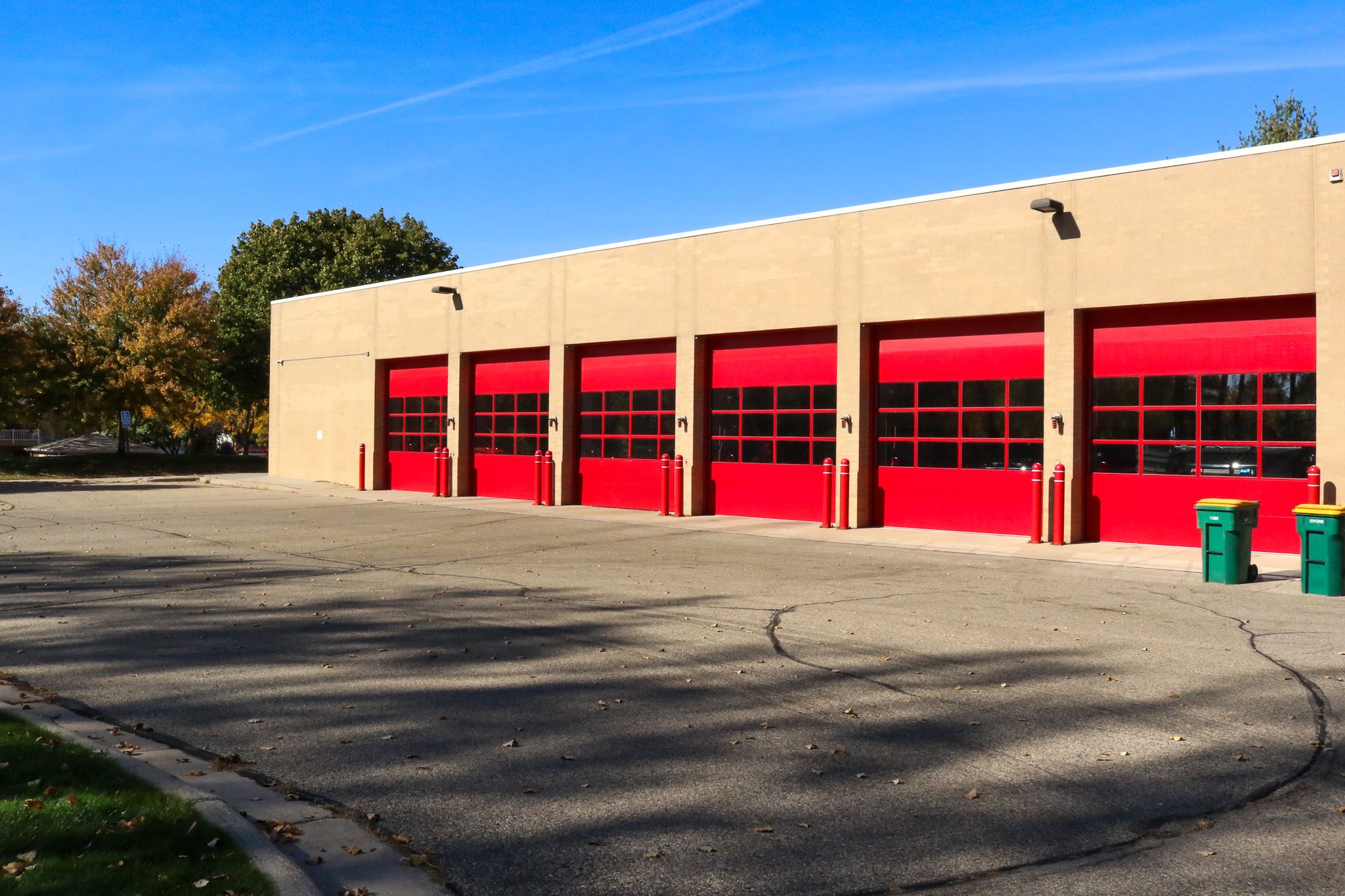 Fire Station No. 2, six bays